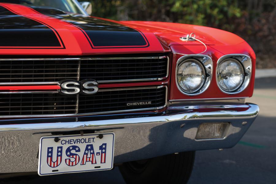 Детали экстерьера Chevrolet Chevelle SS 454 LS6 Convertible 1970 года  (фото 10 из 42)